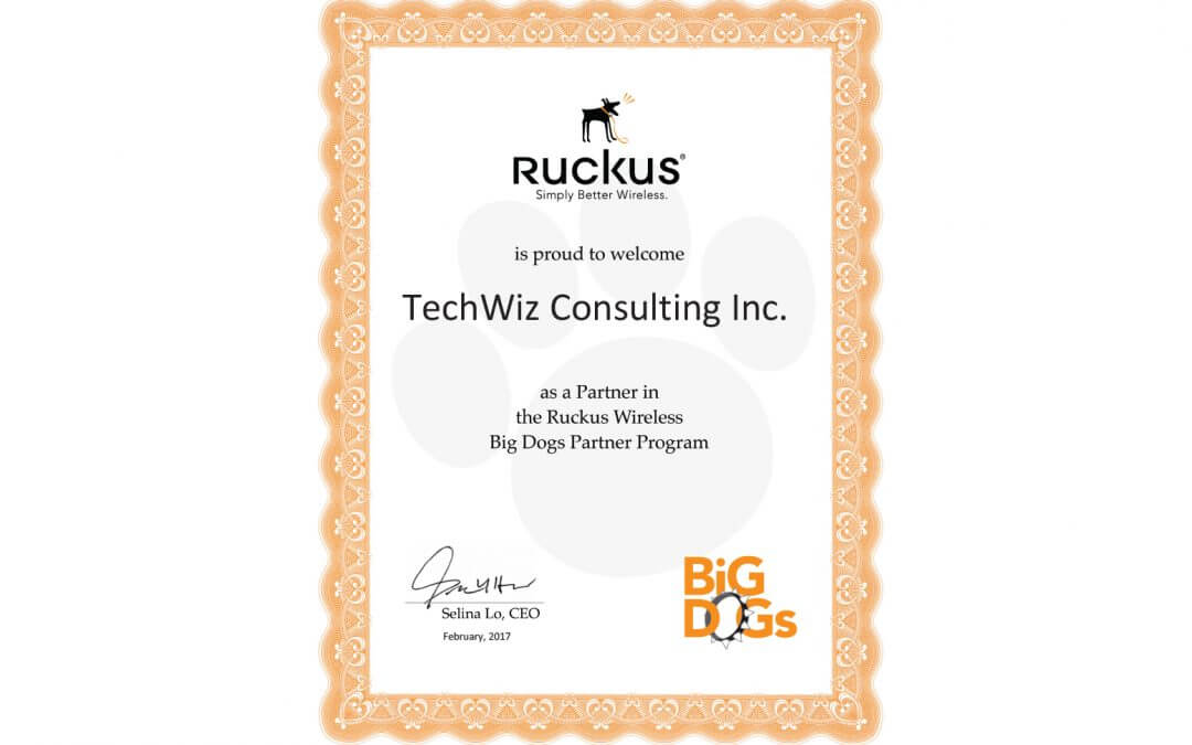Ruckus Partnership with Techwiz Consulting